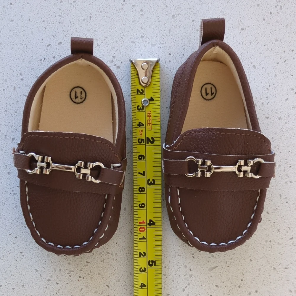 Brown Kids Loafers